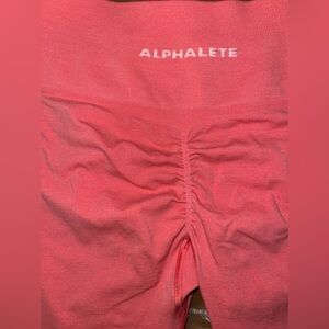 Alphalete amplify legging pixel pink size large *only worn once*